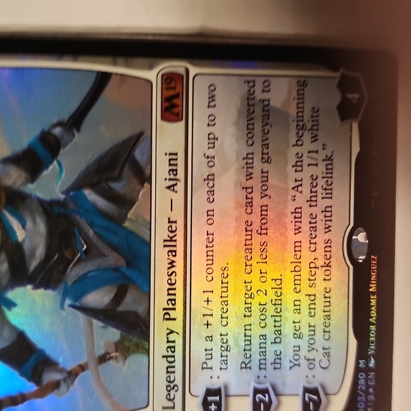 Magic the Gathering. Ajani, Adversary of Tyrants Mythic Rare Foil - Picture 2 of 3